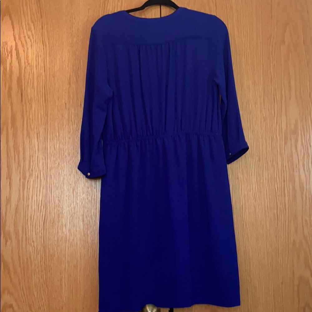 Beautiful royal blue H & M dress size 12 - Picture 3 of 6